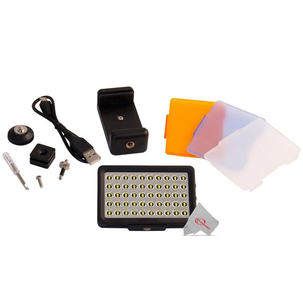 Vivitar Super Powerful Smartphone 50 LED Video Light for Podcasting Vlogging and Videoconferencing - Image 2