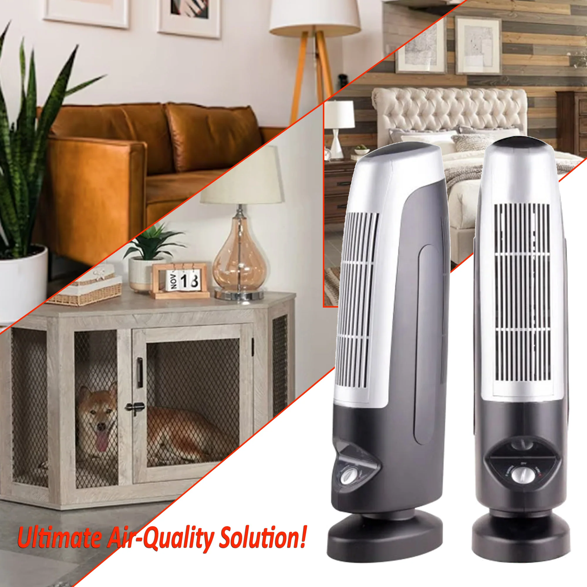 Vivitar Air Purifier for Home Large Room | Airborne Allergen, Wildfire / Smoke, Pollen, Pet Dander, and Dust Reducer - Image 4