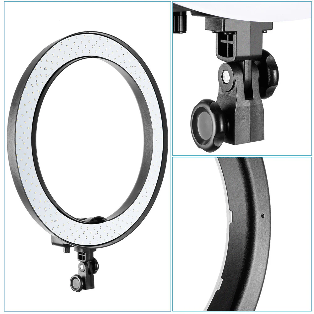 Vivitar 18-inch Outer Dimmable SMD LED Ring Light Lighting Kit with Color Filters - Image 4