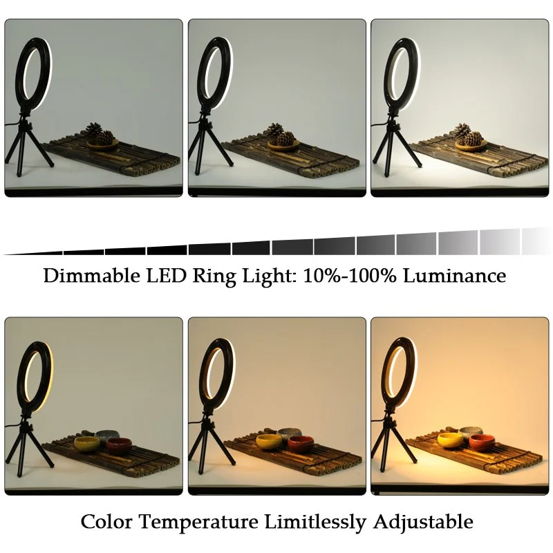 Vivitar ROUND LED LIGHT 6" - Image 6