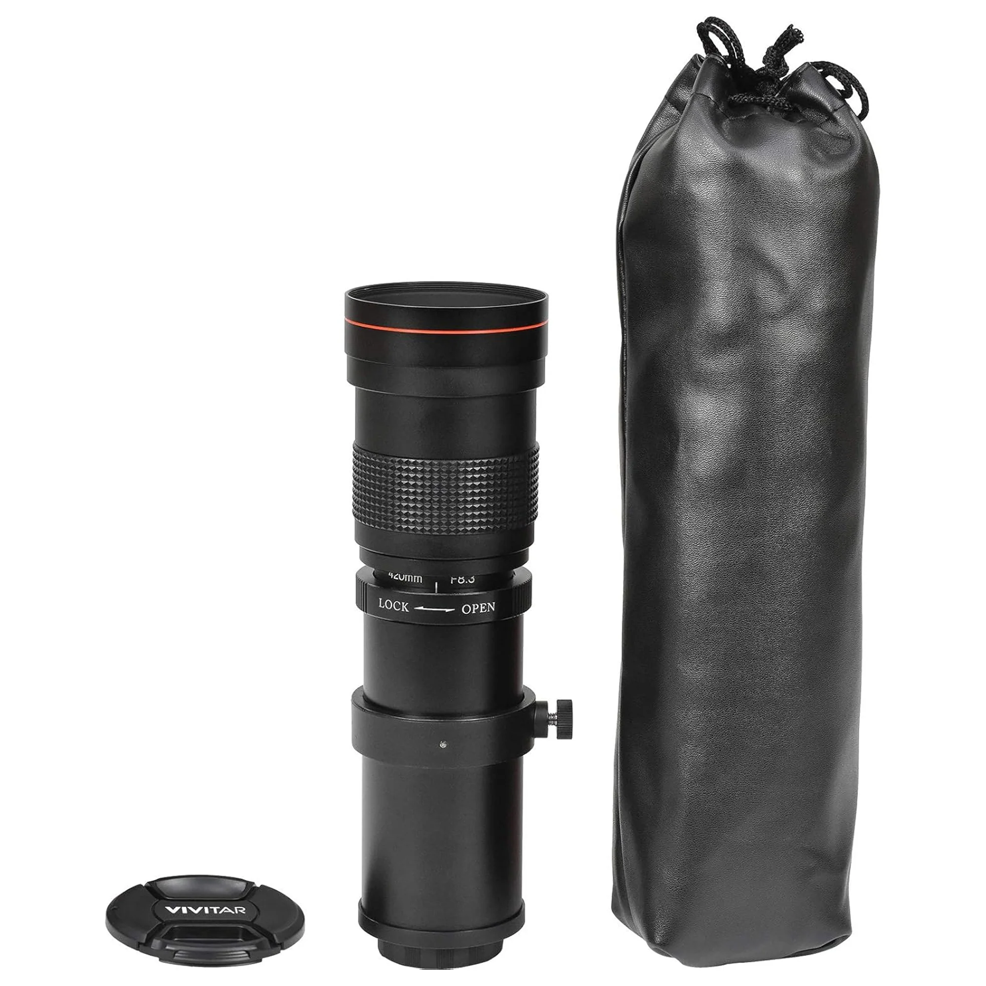 420-1600mm f/8.3 HD Manual Super Telephoto Zoom Lens for Nikon D780 D850 D610 - Image 9