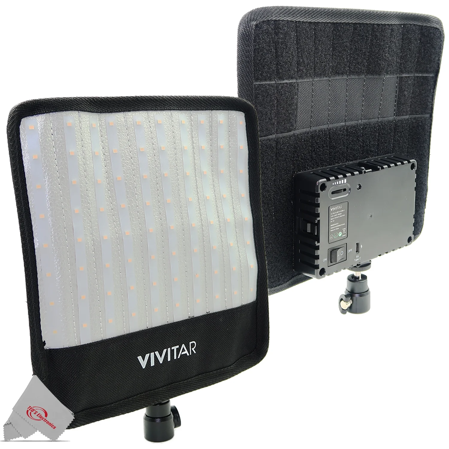 Vivitar Ultra Slim Super Bright Bi-Color Flexible Led Light Panel 1600Lm Adjustable Brightness - Image 3