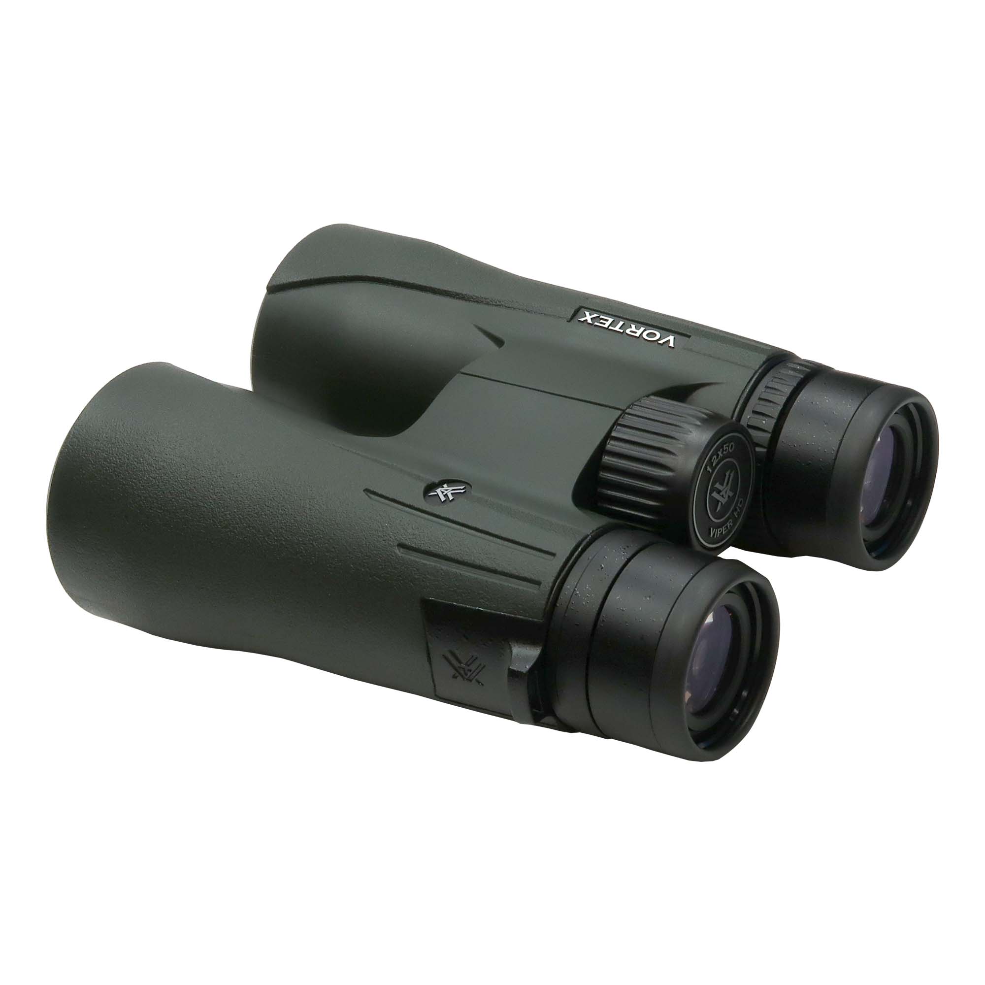 Vortex 12x50 Viper Roof Prism HD Binoculars V203 (Matt Green) + Vivitar Professional Cleaning Kit - Image 3
