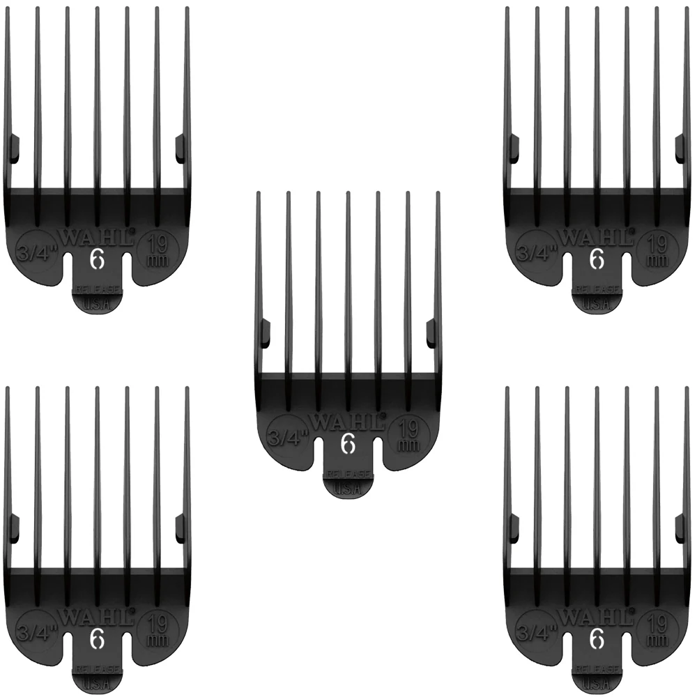 5x Wahl Attachment Comb, #6 - 3/4" Model #WA-3174-001