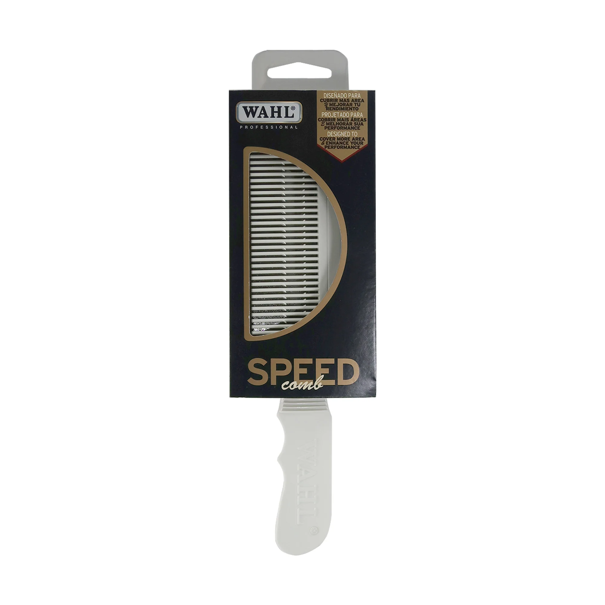 Wahl 5 Star Gold Detailer Cordless Li Trimmer #8171-700 + Philips Norelco Ultimate Comfort Nose Trimmer 1000 Battery Powered NT1605/60 for Nose, Ear, and Eyebrows + Wahl Flat Top Comb White #3329-100 - Image 11