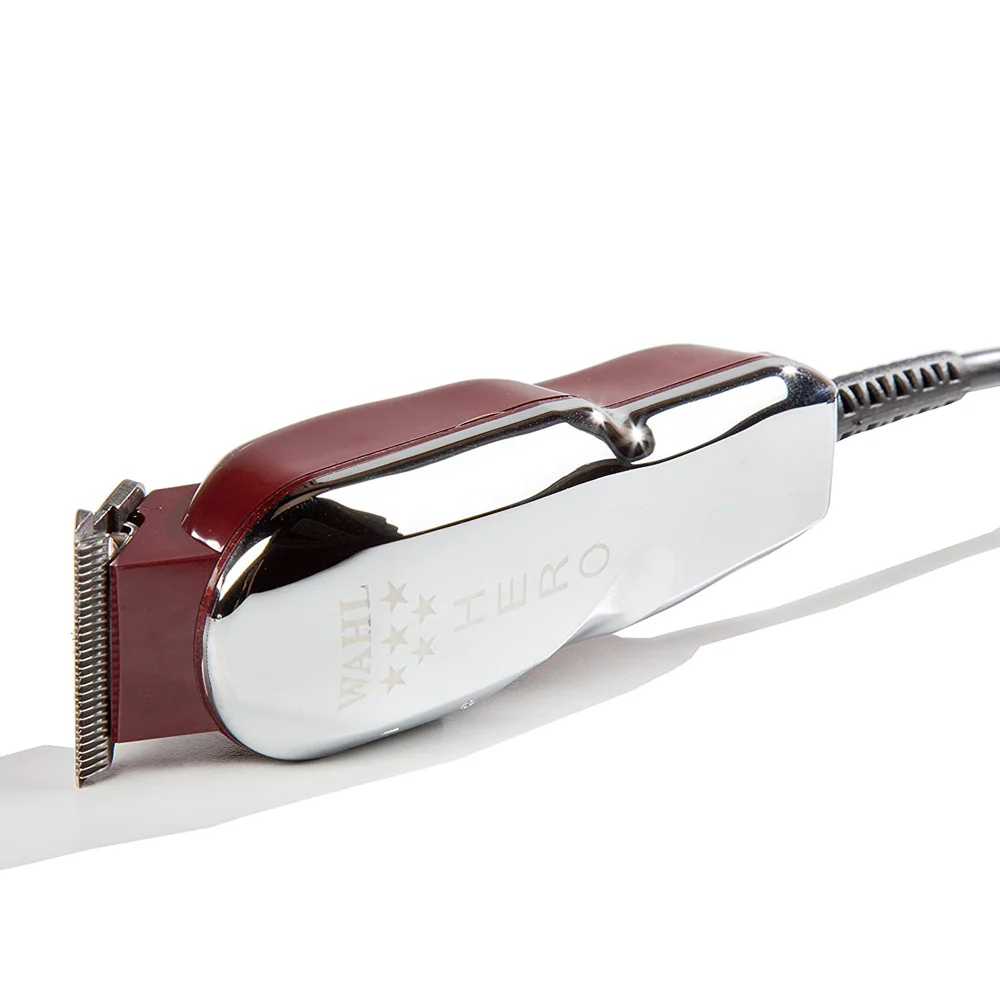 Wahl Professional 5-Star Cord / Cordless Magic Clipper 8148 with Hero Corded T Blade Trimmer and Barber Cape - Image 8