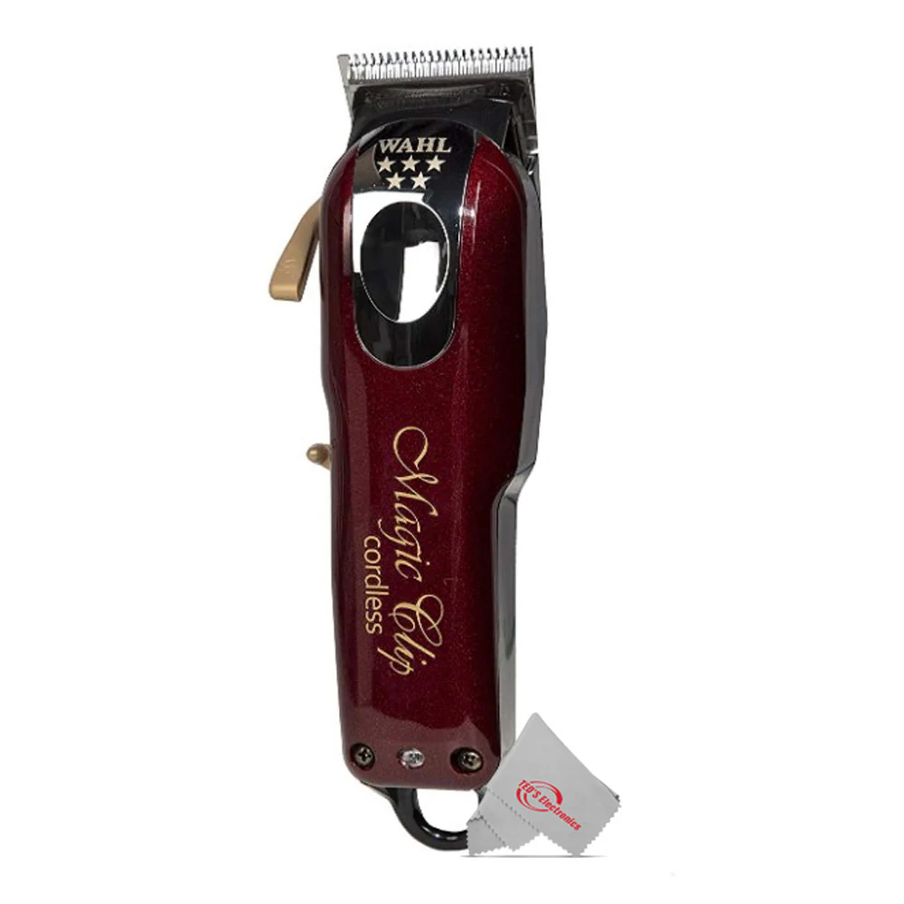 Wahl Professional 5-Star Cord / Cordless Magic Clip 8148 Clipper with Accessory Bundle - Image 4