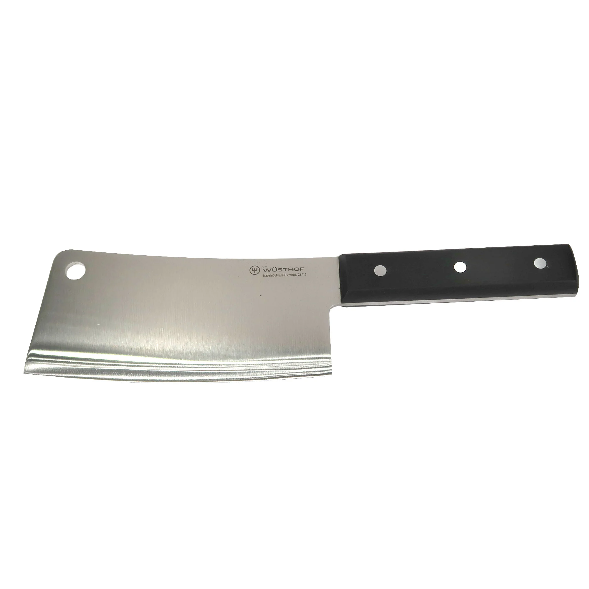 WÜSTHOF Classic 6" Cleaver Knive, Black + Wusthof Gourmet 7" Hollow Edge Santoku Knife, Black - Image 3