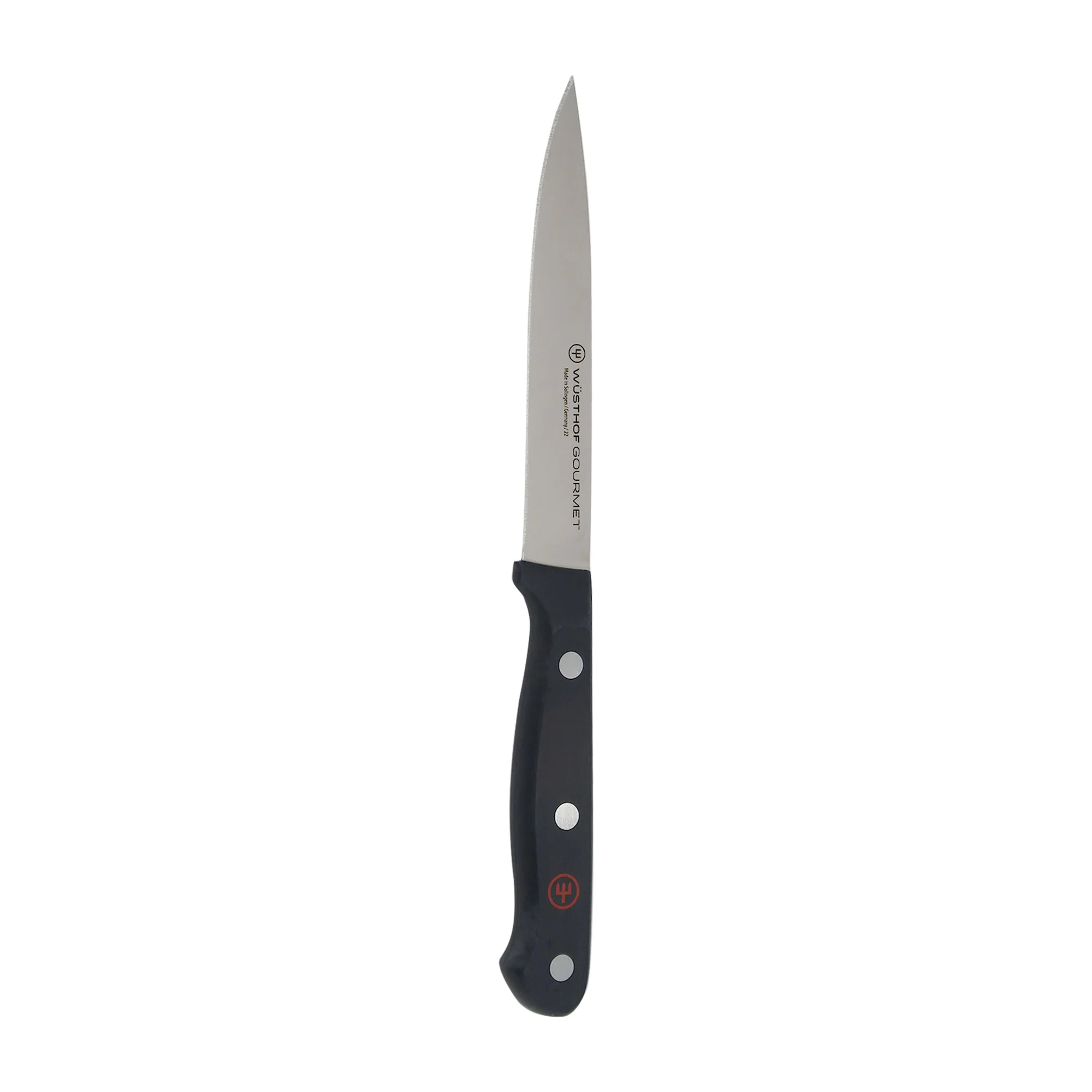 Wusthof Gourmet 4-Piece Chef's Knife Set - Includes 8" Chef's Knife, 2.75" Paring Knife, 4.5" Utility Knife, Honing Steel + Gourmet 6 1/2” Slotted Fish Spatula - Image 7