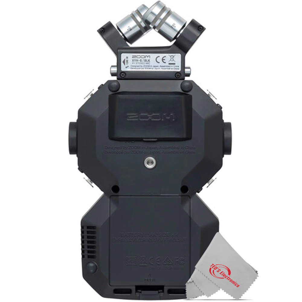 Zoom H8 8-Input / 12-Track Digital Handy Audio Recorder For Field Recording Music And Podcasting - Image 3
