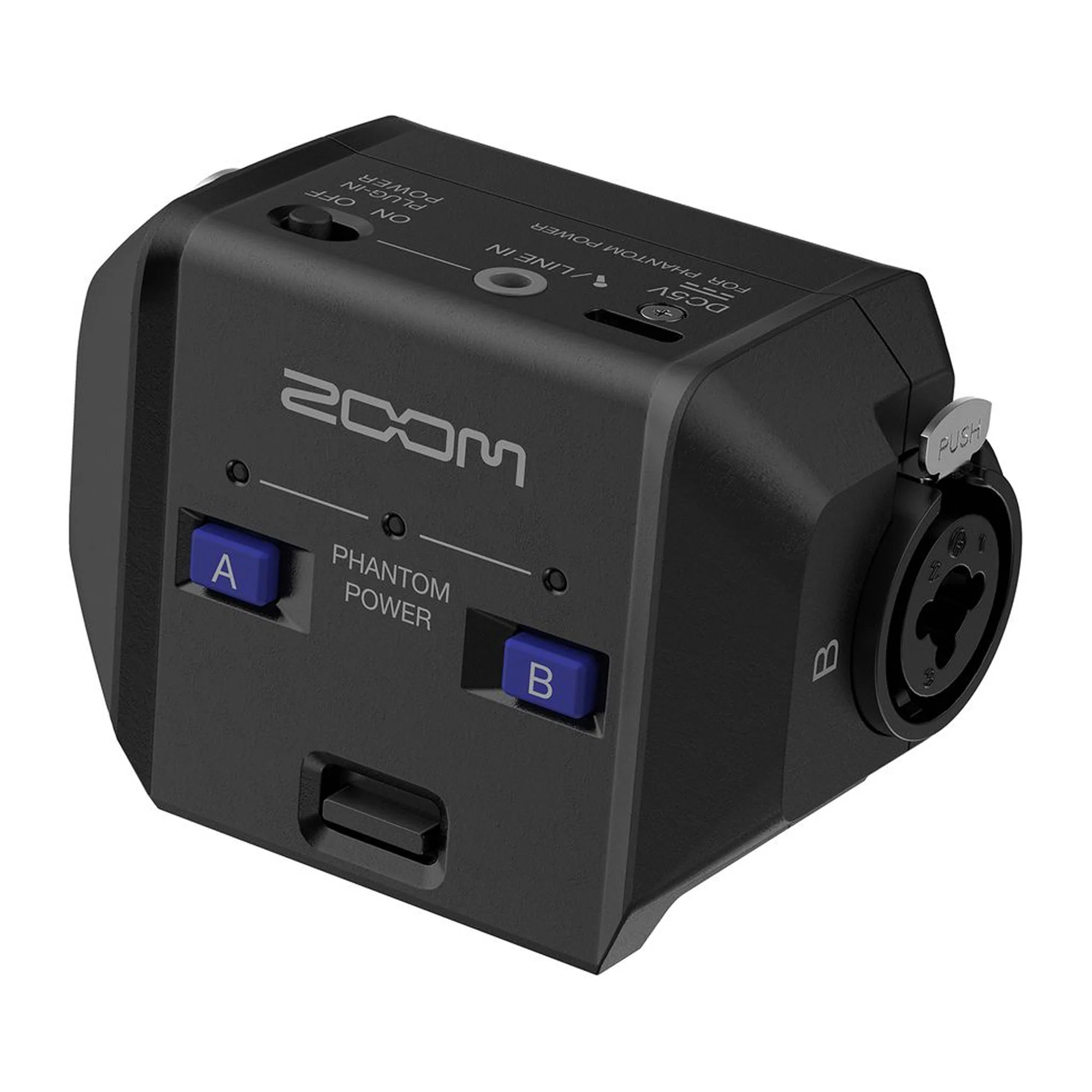 Zoom EXH-6e Dual XLR-1/4" TRS Input Capsule for H6essential Portable Recorder + 2x Zoom ZDM-1 Podcast Mic Pack Accessory Bundle With Microphone, Headphones, Tripod, Windscreen & Cable - Image 3