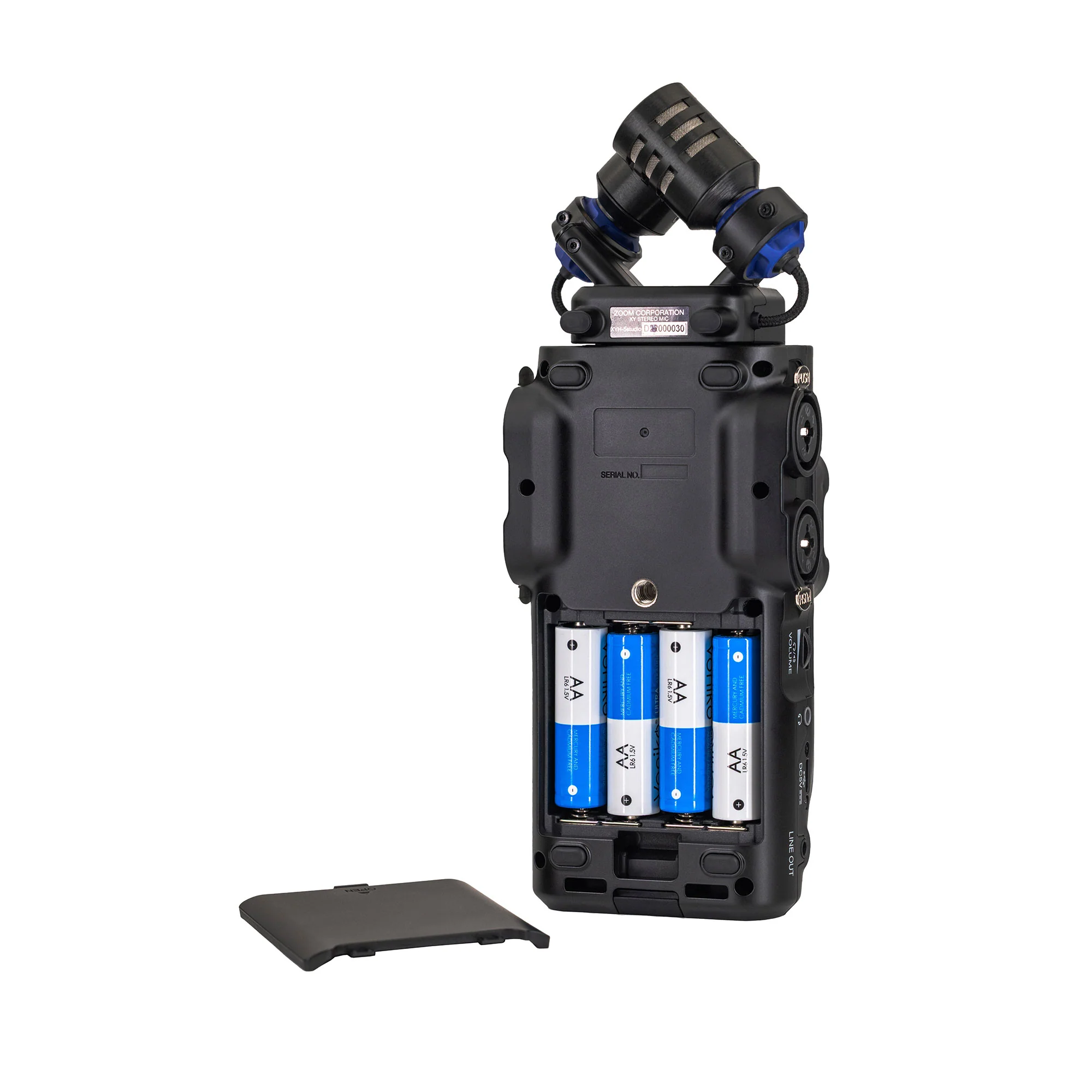 Zoom H6studio 6-Track Handy Recorder with 32-Bit Float Recording + ZOOM BTA-1 Bluetooth Adaptor For ARQ AR-48, L-20, H3-VR & F6 + SanDisk 128GB Ultra UHS-I microSDXC Memory Card with SD Adapter + Panasonic Alkaline 2 "AA" Batteries - Image 6