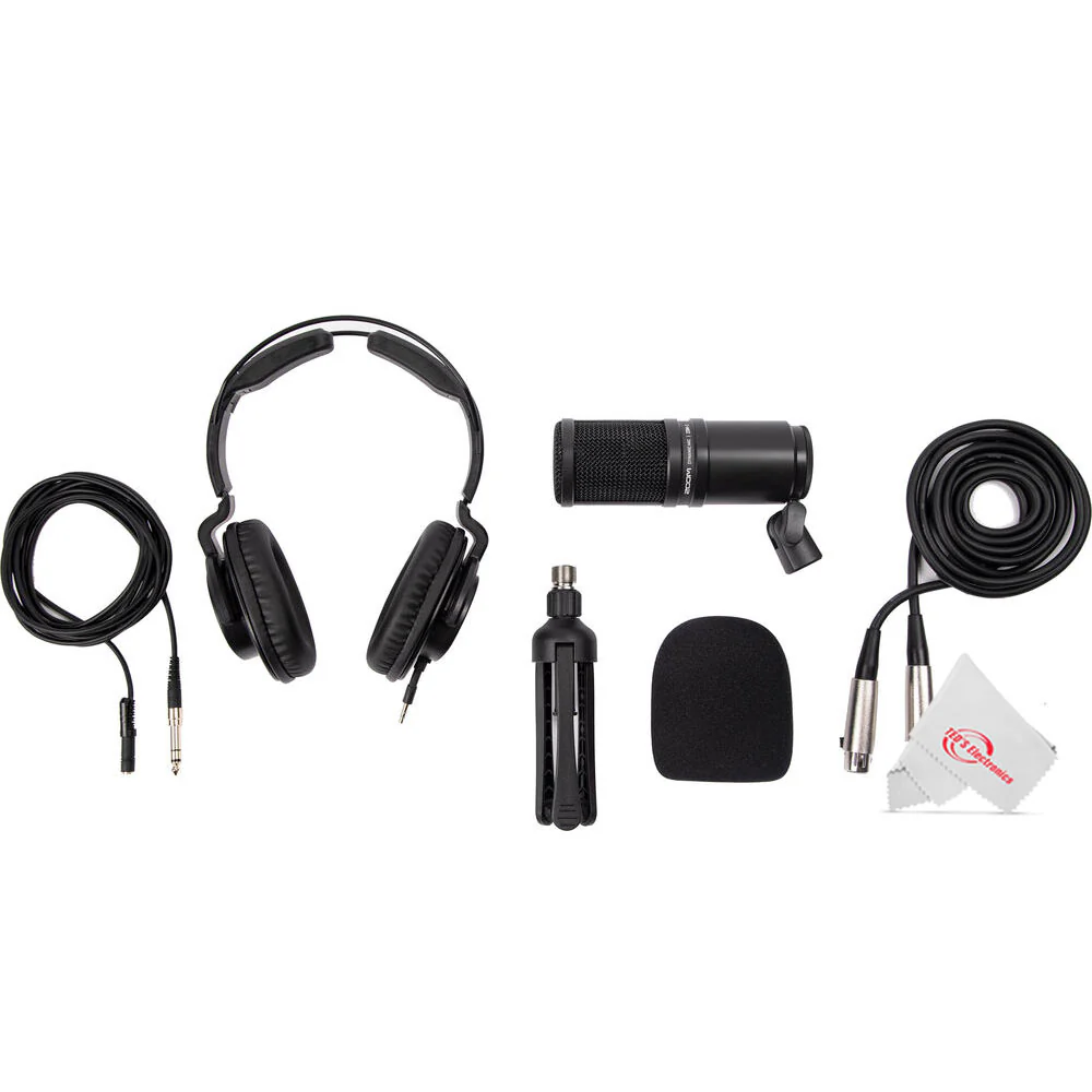 Zoom PodTrak P4next Portable Multitrack Podcast Recorder + 3x Zoom ZDM-1 Podcast Mic Pack Accessory Bundle + 256GB Ultra MicroSDXC Memory Card + Professional Cleaning Kit - Image 7