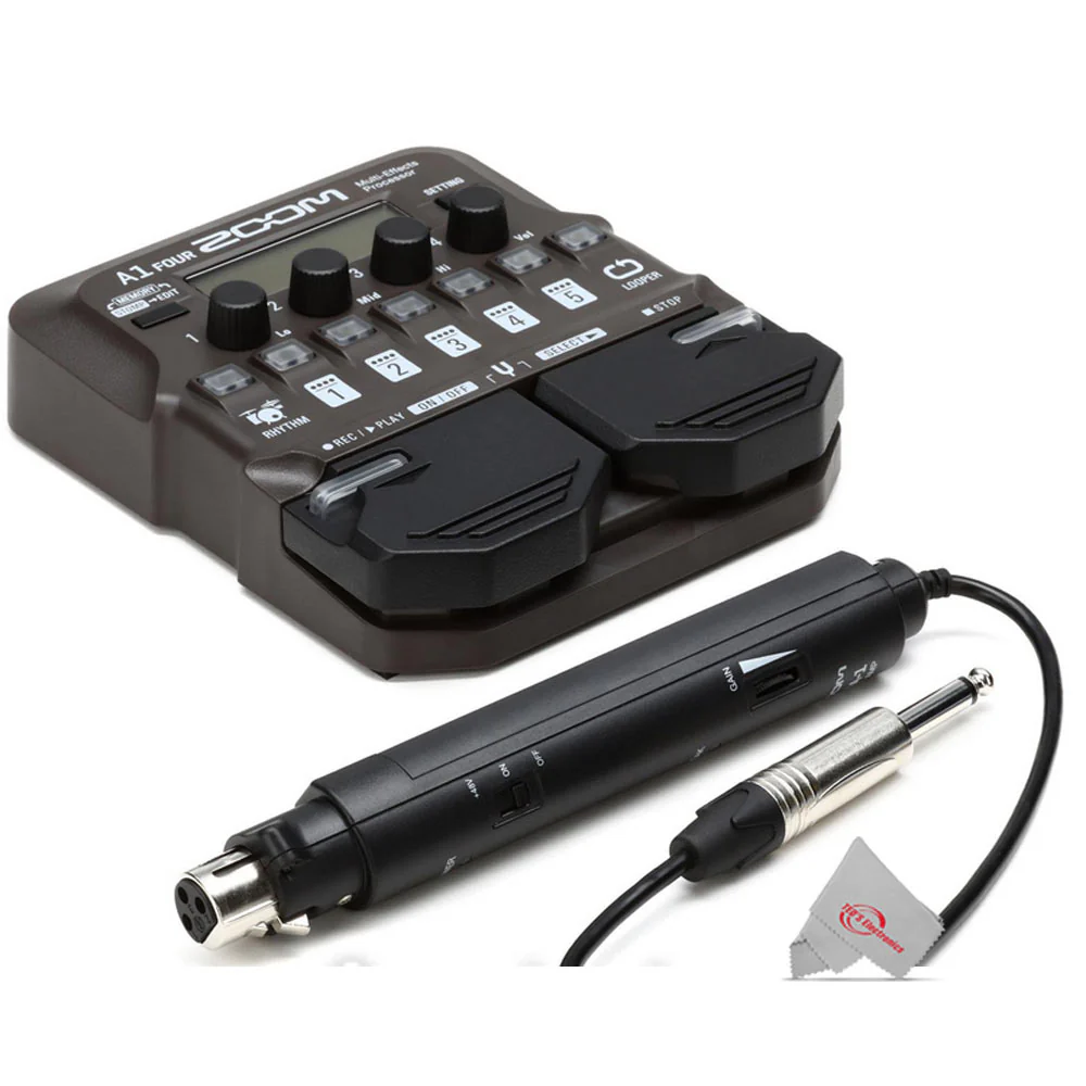 Zoom A1 Four Acoustic Instrument Multi-Effect Processor - Image 2