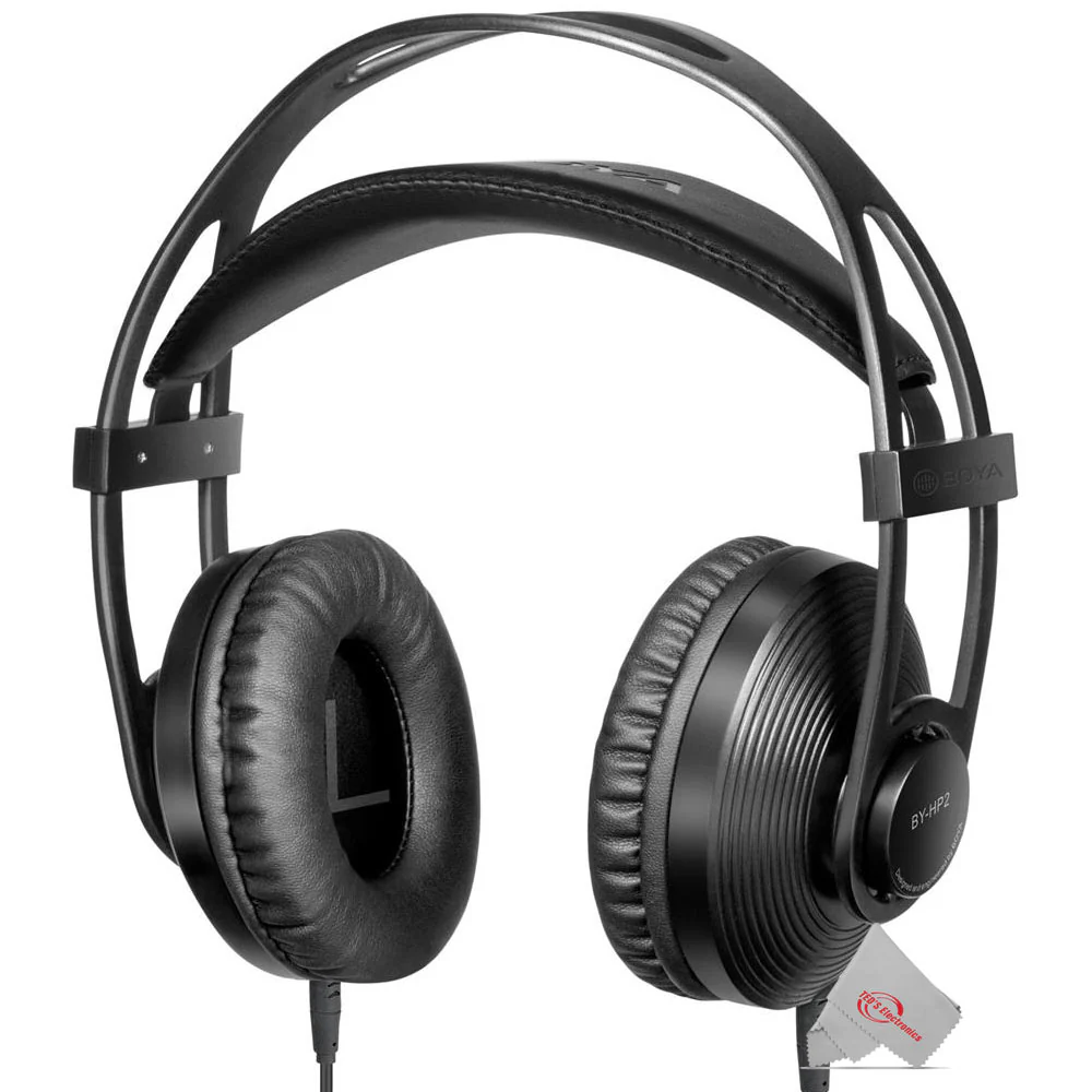 Zoom GCE-3 Guitar Lab Circuit Emulator with Boya BY-HP2 Professional Over-Ear Hi-Fi Monitor Headphones - Image 5