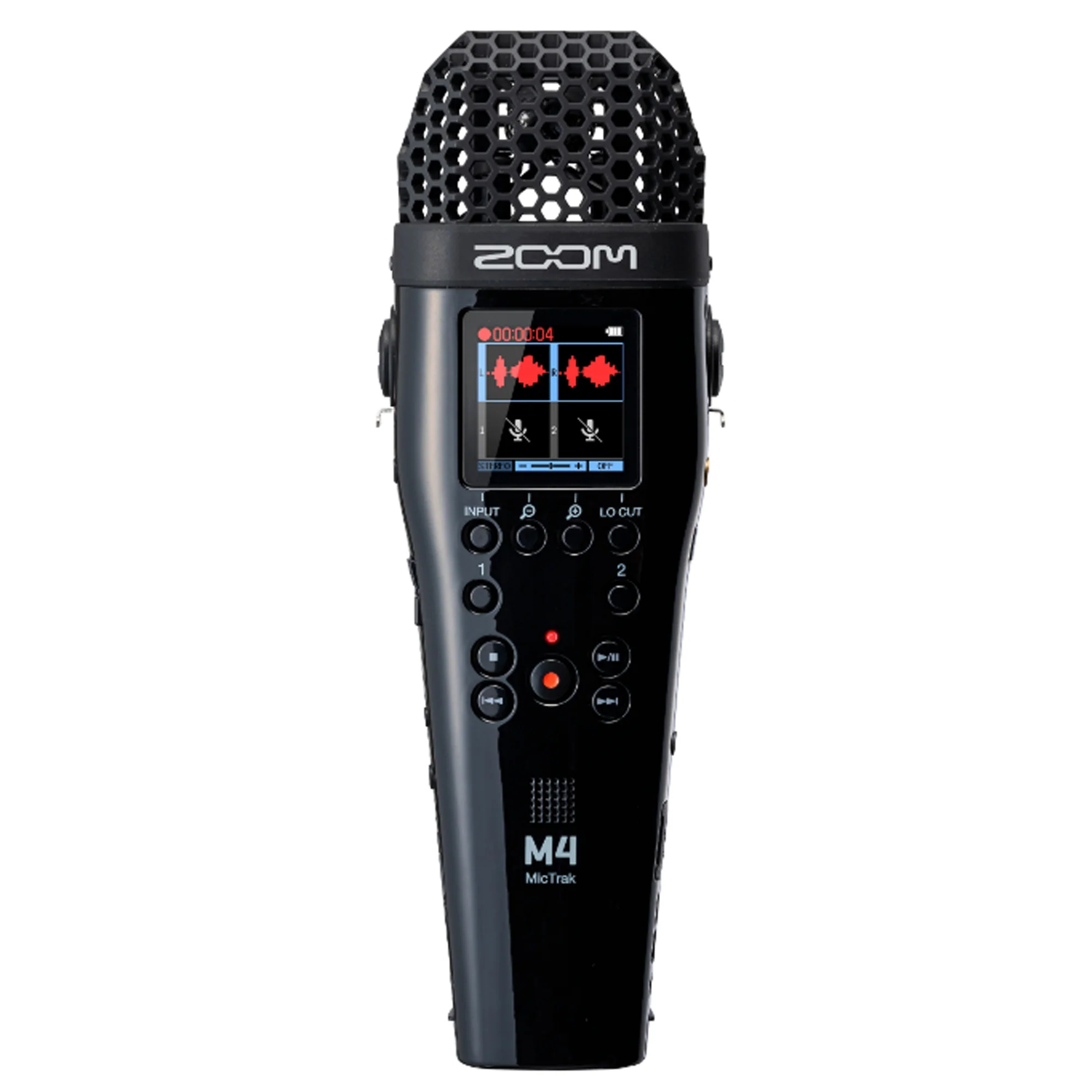 Zoom M4 MicTrak Stereo Microphone Recorder with Pig Hog 8mm XLR Microphone Cable and Samsung EVO Plus MicroSD 256GB Memory Card - Image 2