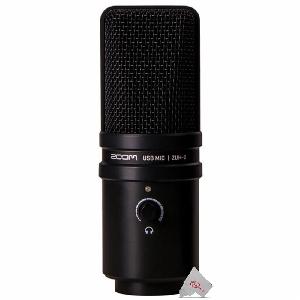 Zoom ZUM-2 Podcast Microphone with Desktop Stand, Cable & Windscreen - Image 2