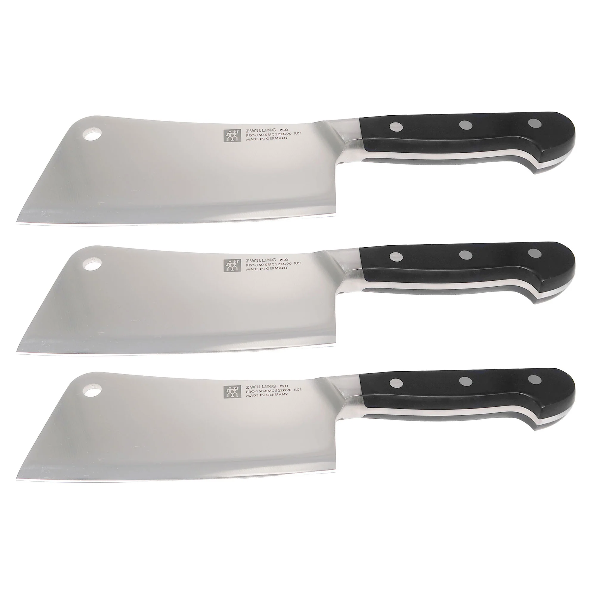 3x ZWILLING Pro 6" Meat Cleaver